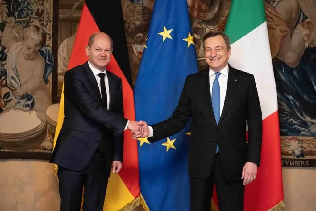 Draghi Scholz